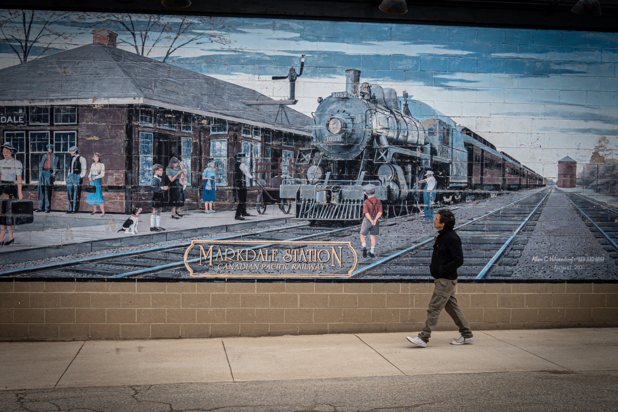Jonny Harris in Markdale, ON (Evan Seccomb/Frantic Films)