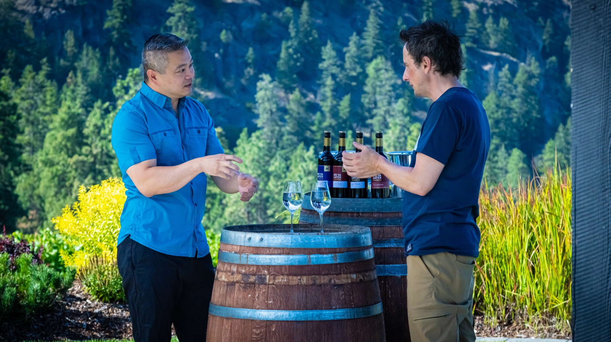 Jonny Harris in Okanagan Falls, BC (Bill Bidiaque/Frantic Films)