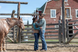 Heartland Season 19 with Amy (Amber Marshall) and Nathan (Spencer Lord)
