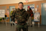 Bruce McCulloch as Military Mitch in North of North Season 2 (Photo courtesy of APTN, CBC, Netflix, Red Marrow Media and Northwood Entertainment)