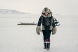 North of North. Anna Lambe as Siaja in episode 202 of North of North (Photo taken by Jasper Savage; courtesy of CBC, APTN and Netflix)